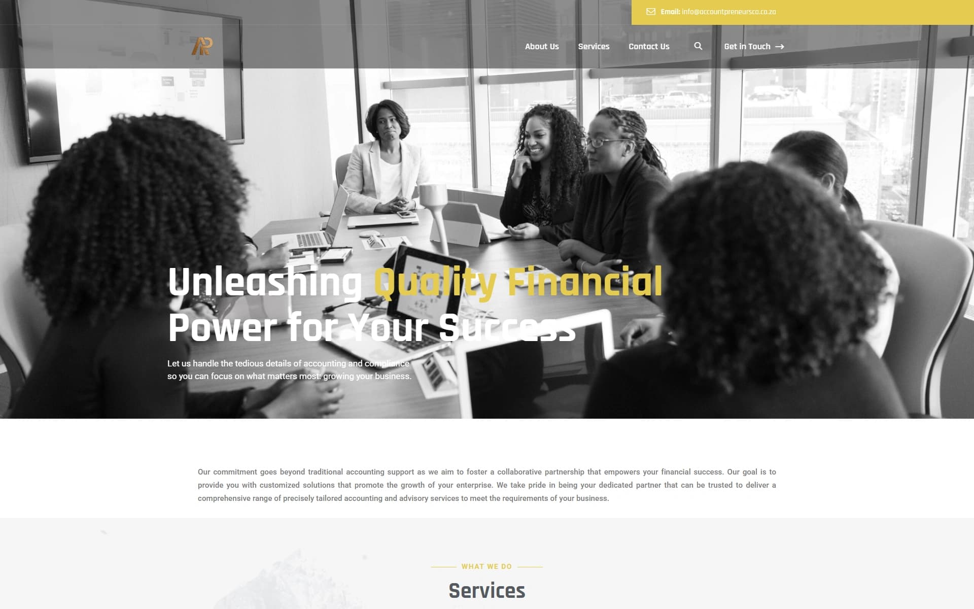 AccountPreneurs website