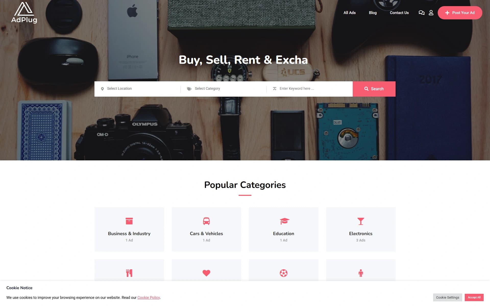 AdPlug website