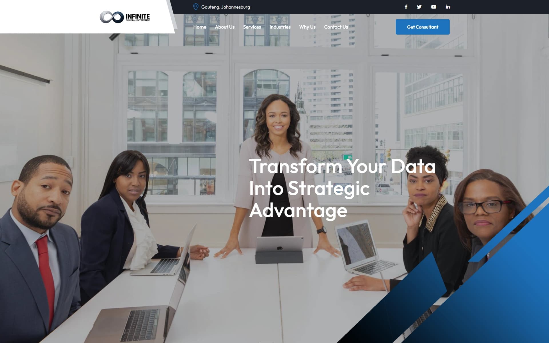 Infinite General Enterprise website